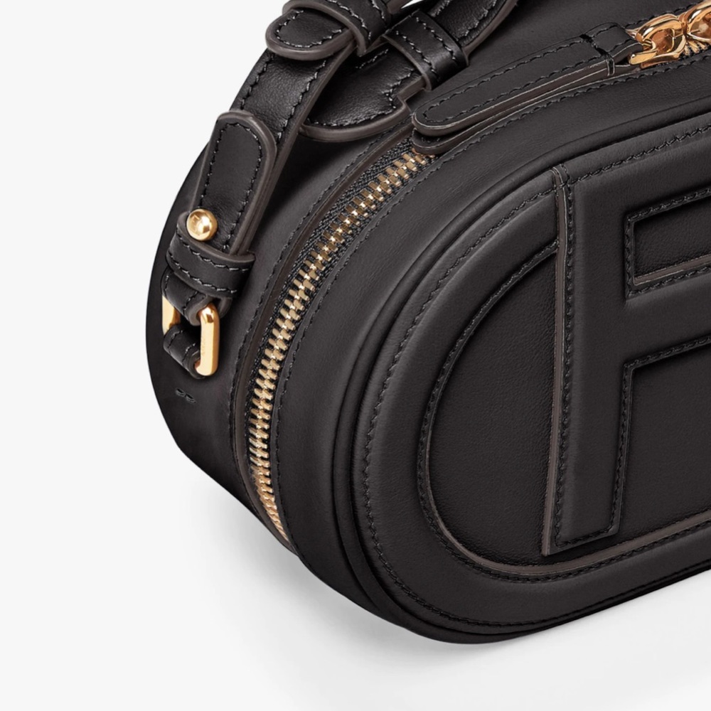 Fendi O’Lock Mini Camera Case Black leather mini bag. Brand New with Tags - Picture 2 of 6